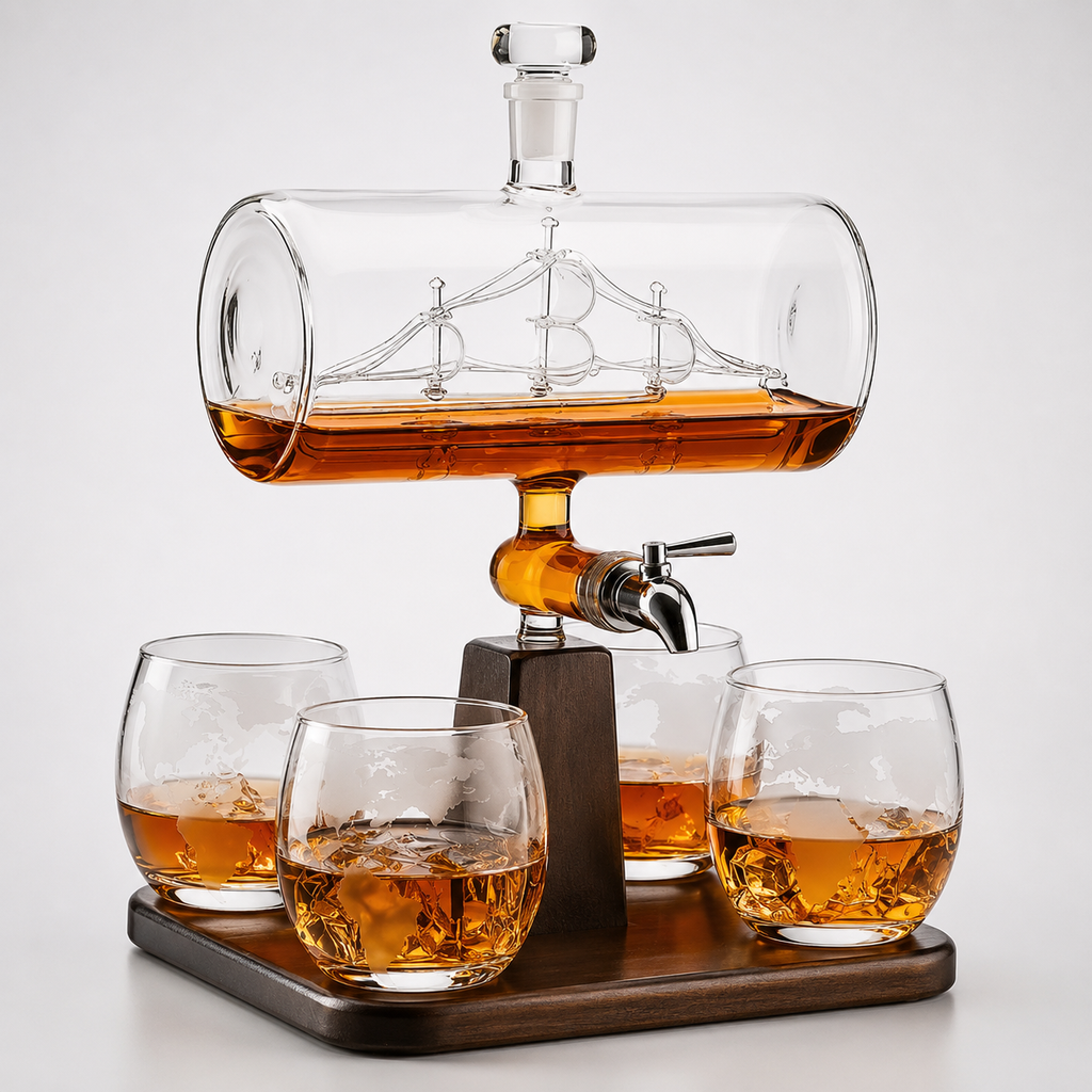 Industrial Metal Wine Rack Cabinet with Glass Holder