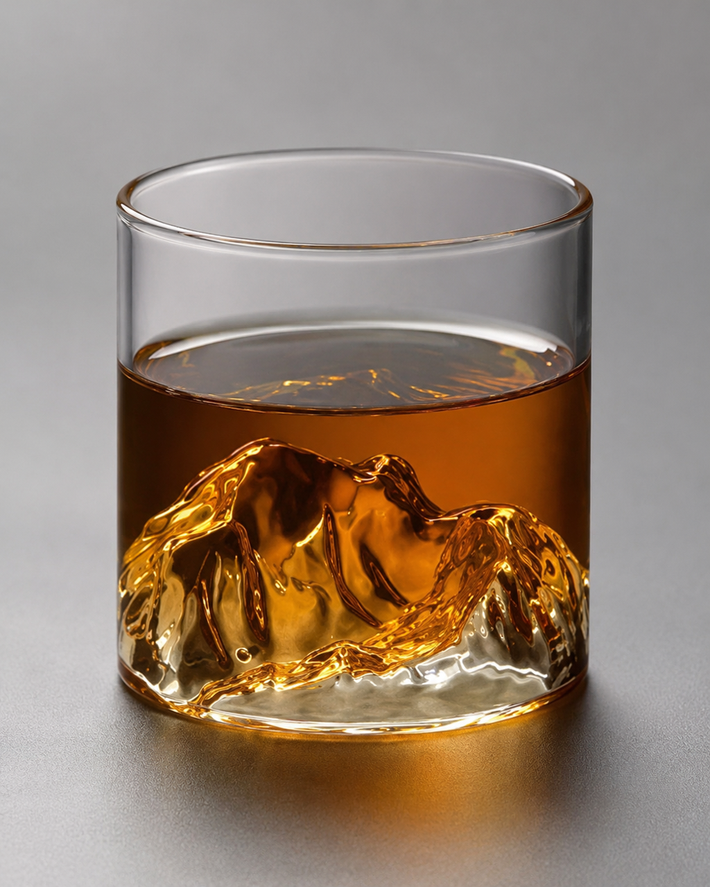 Mountain Peak Whiskey Glass
