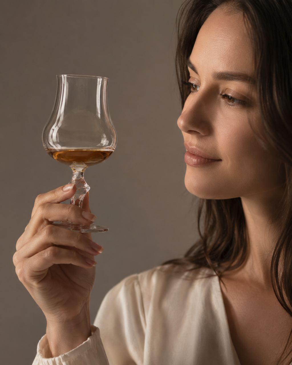 Elegant Tulip Tasting Glass