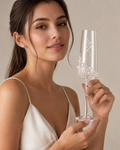 Pearl Cascade Champagne Flute